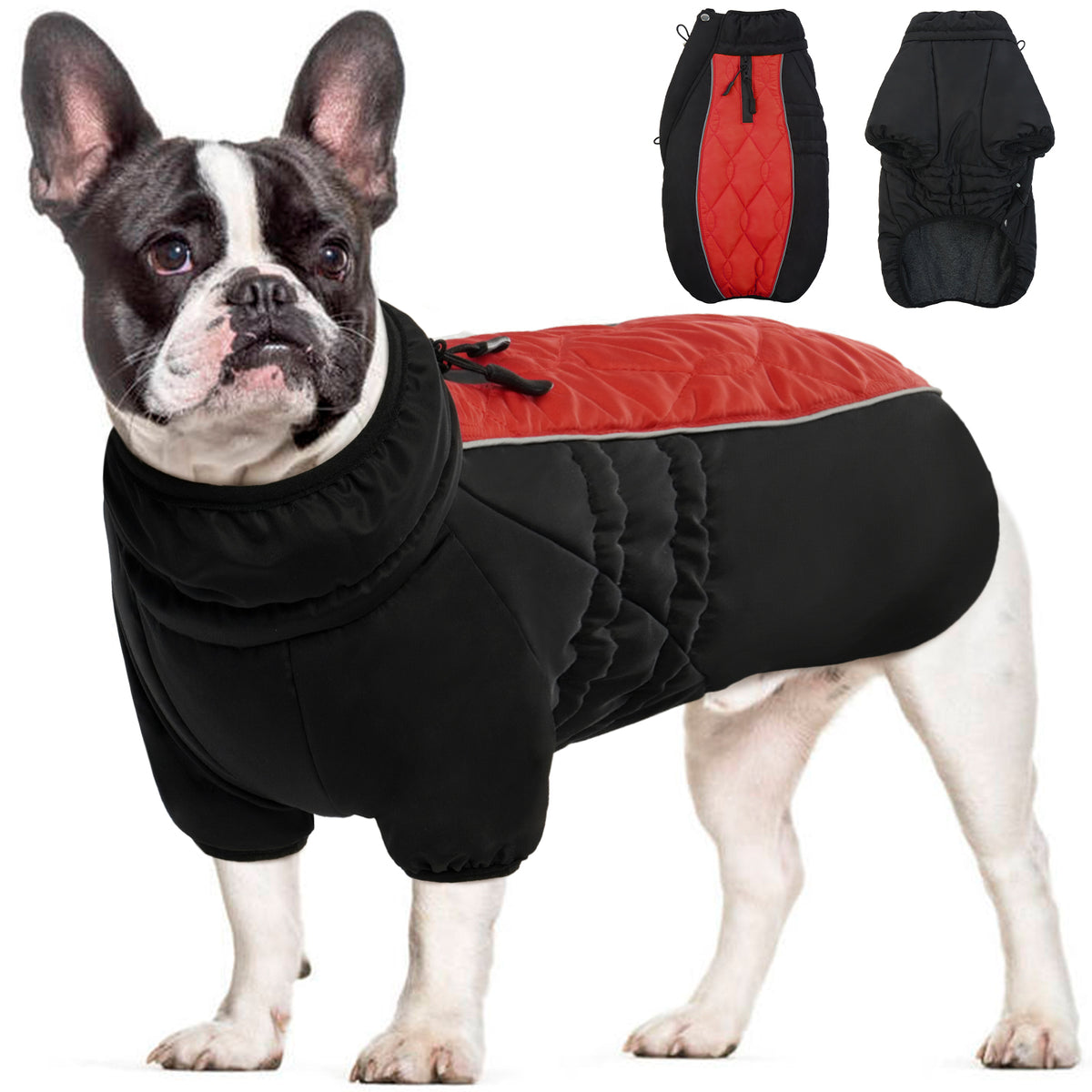 Thick Fleece Lined Dog Coat KUOSER