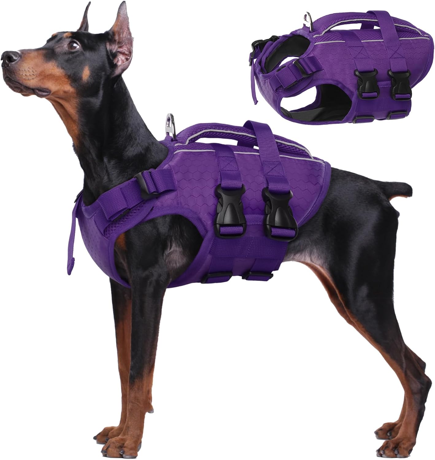 Dog Life Jacket Reflective Dog Life Vest – KUOSER