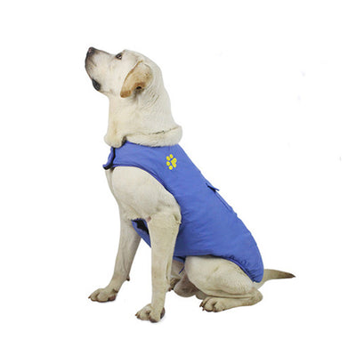 blue dog coats that cover the belly